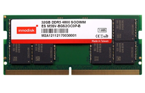 [INNODISK] 이노디스크 DDR5 SODIMM 32GB 4800MT/s M5S0-BGS2OCVP 임베디드 메모리모듈